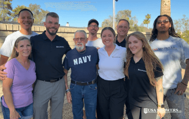 USA Showers Team on SFH Day