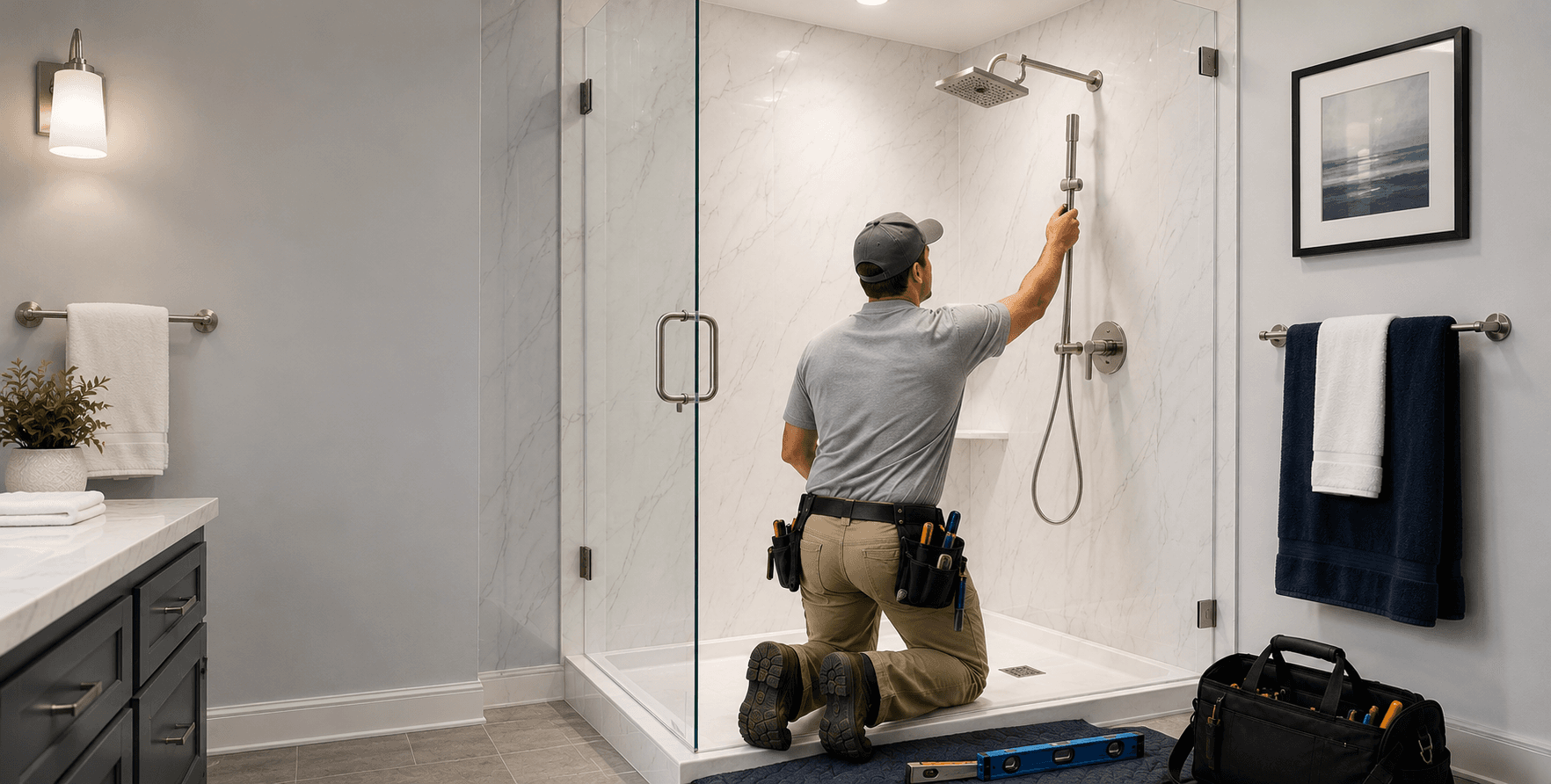 USA Showers Installer